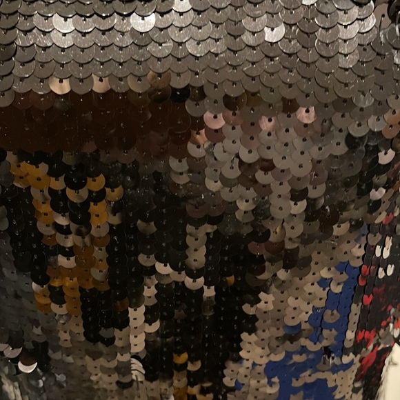 Shift flapper cocktail dress sequins NYE New Year’s Eve - Picture 2 of 7